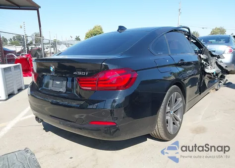 2020 BMW 430I Gran Coupe из США, поврежденный, VIN WBA4J1C0XLBU67674